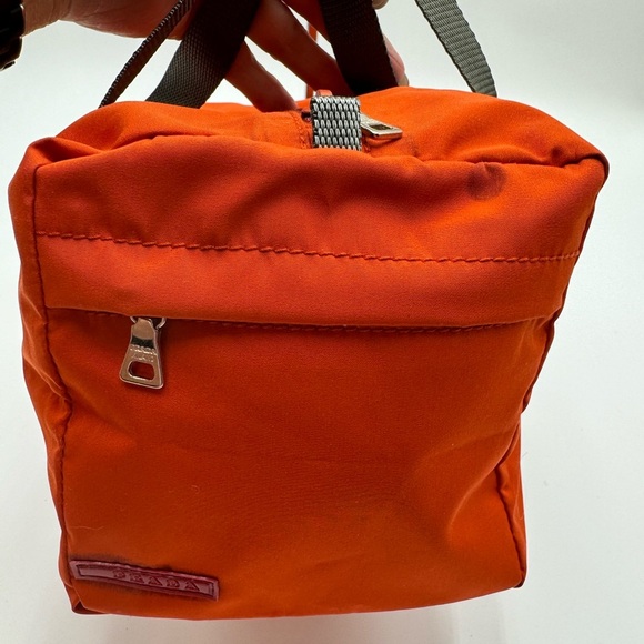 Prada - Authentic - Mini Duffle Orange - Picture 2 of 16